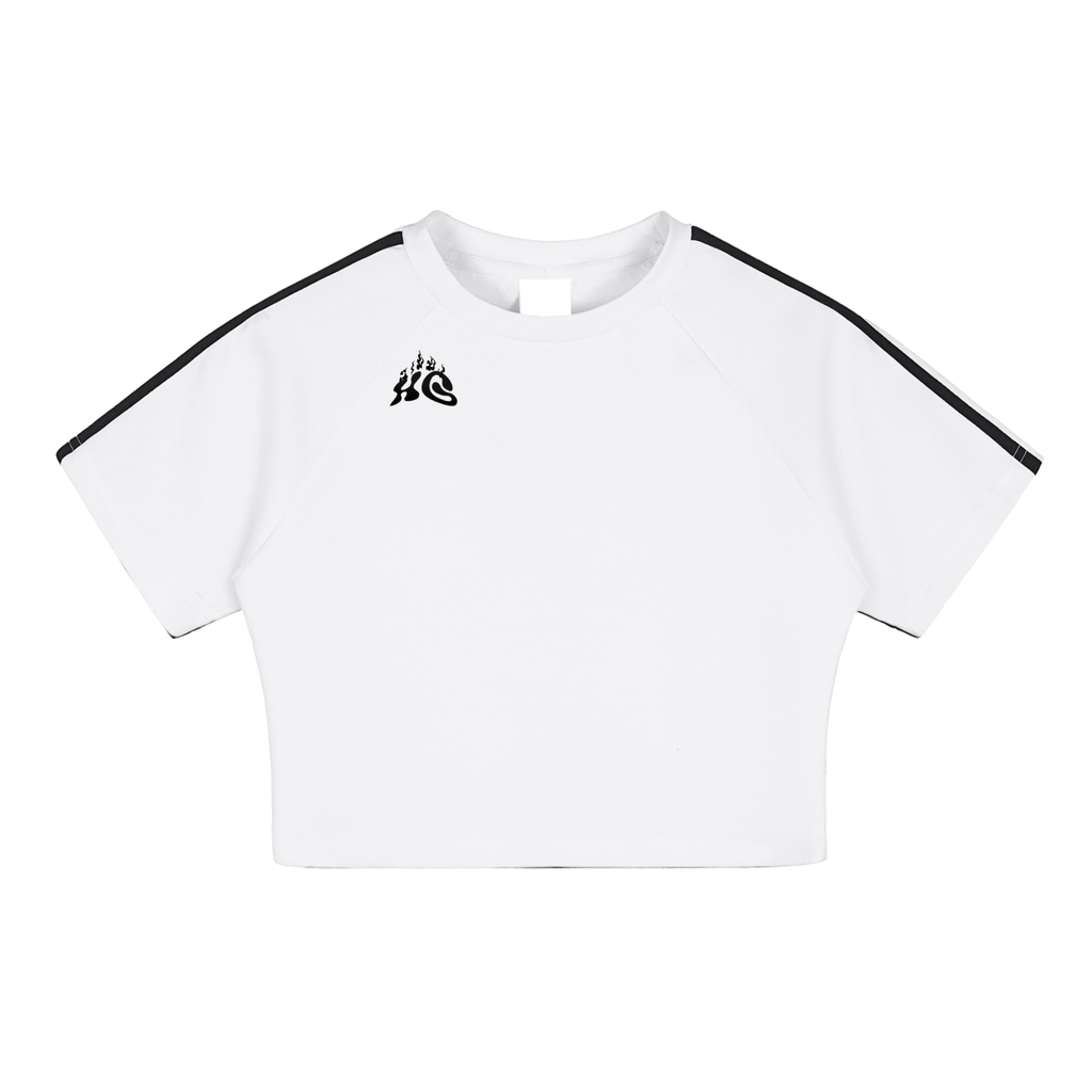 Taped Cooling Performance Crop Top