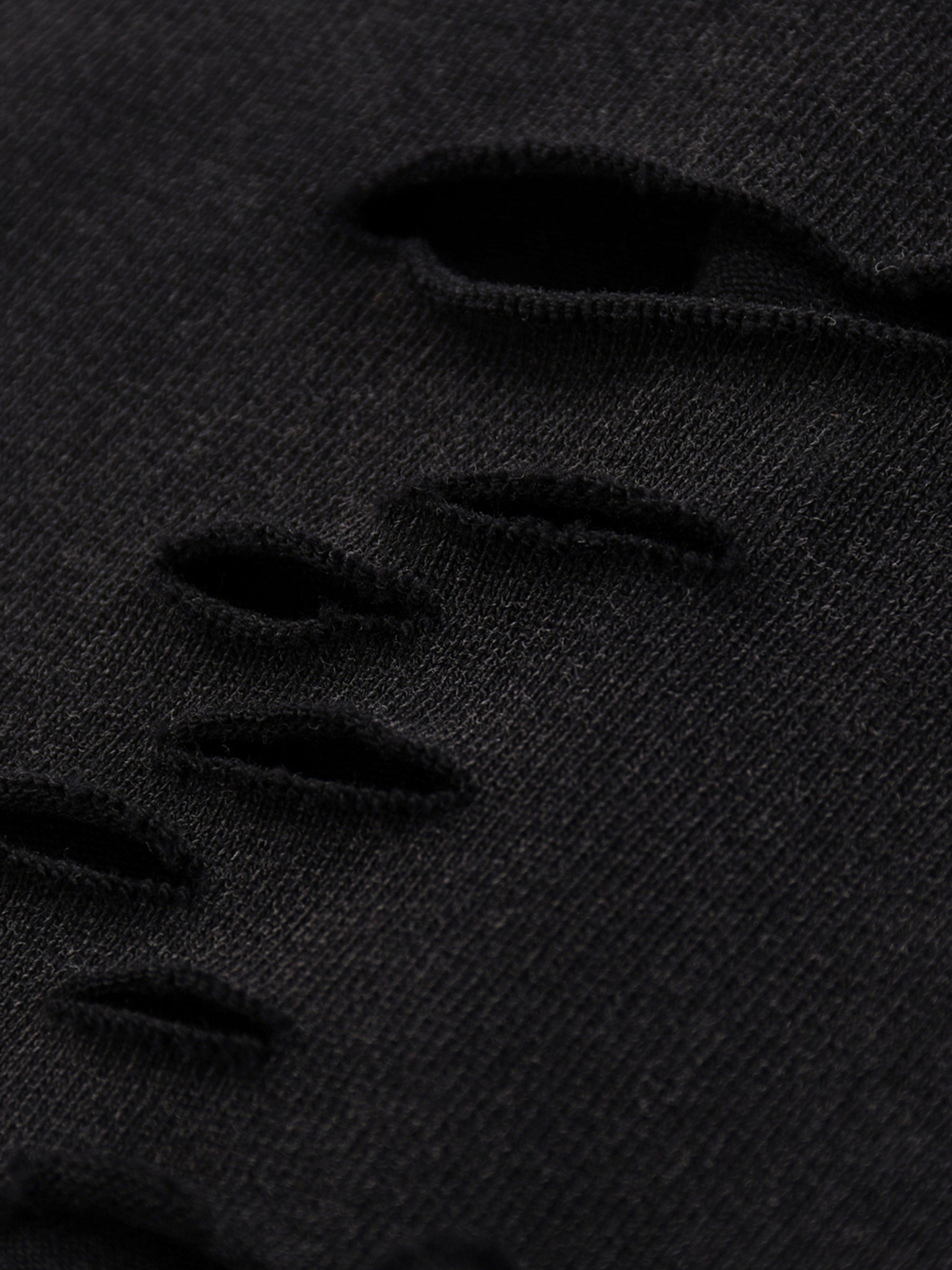 Snow Washed Raw-Hem T-Shirt